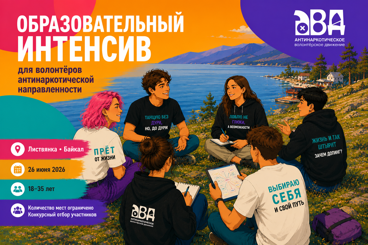 Завершается регистрация на образовательный интенсив «Независимый голос молодёжи»